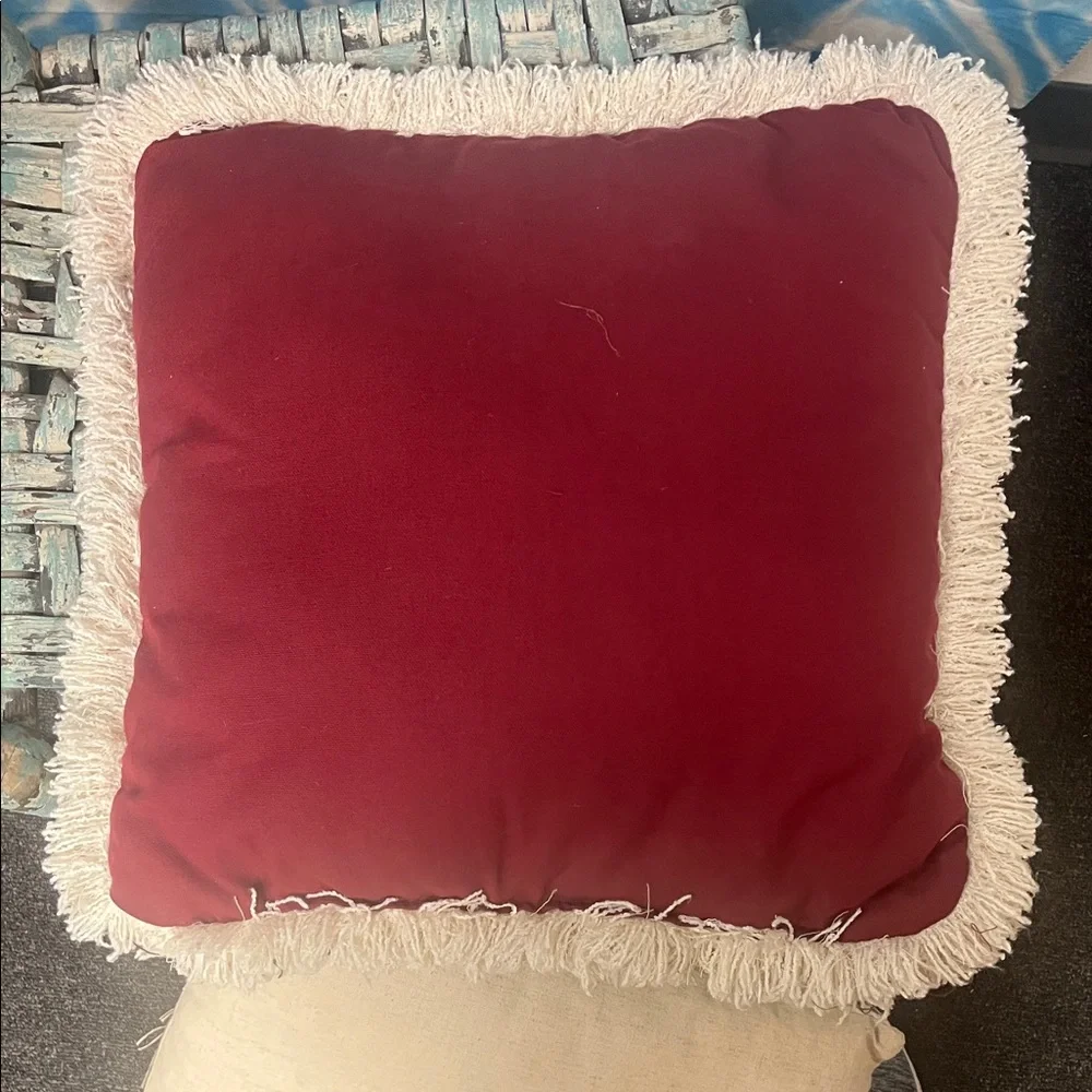 Festive Snowflake and Angel Holiday Pillow Set